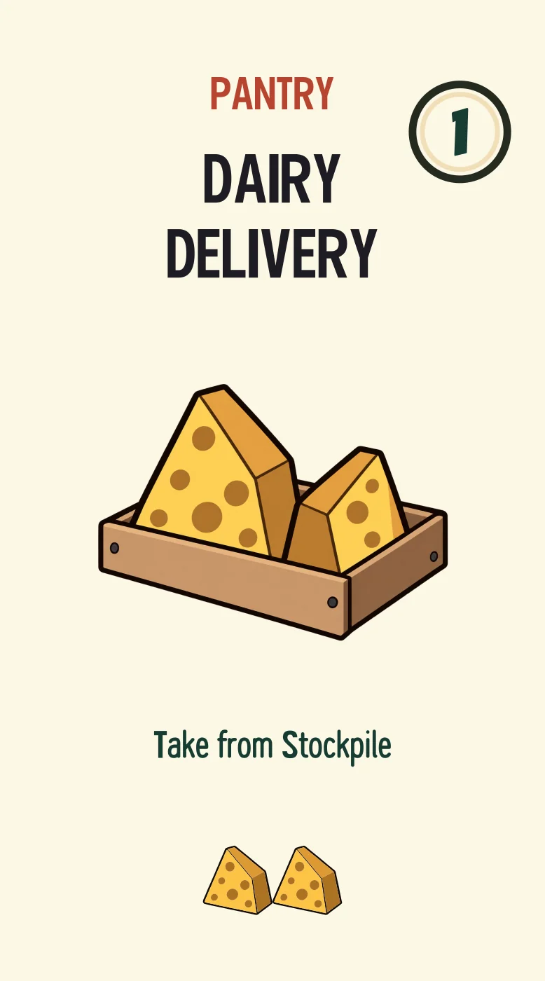 Dairy Delivery card